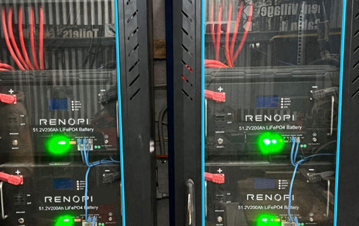 Inverter fuori rete RENOPI 24kva Sistema batteria Lifepo4 100KWH in Australia