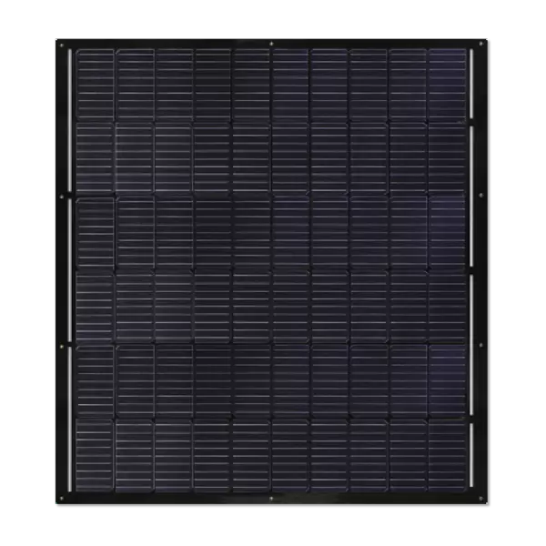 pannello solare modulo fotovoltaico completamente nero